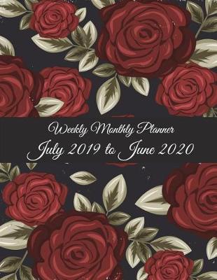 Book cover for Weekly Monthly Planner July 2019 to June 2020