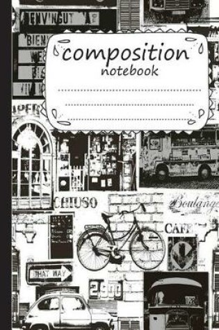 Cover of Composition Notebook Design No.18 Style