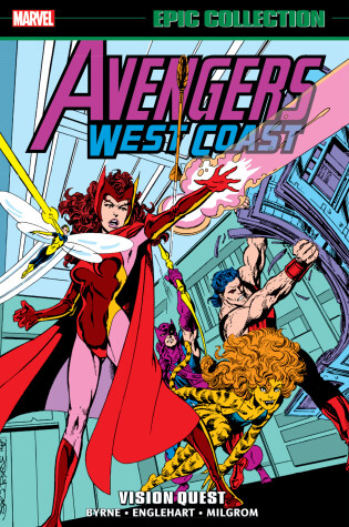 Cover of Avengers West Coast Epic Collection: Vision Quest (New Printing)