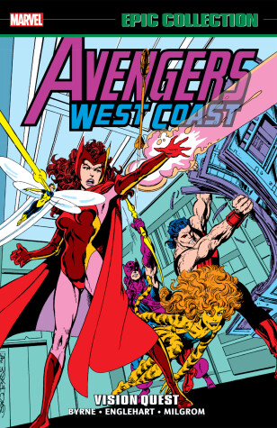 Book cover for Avengers West Coast Epic Collection: Vision Quest (New Printing)