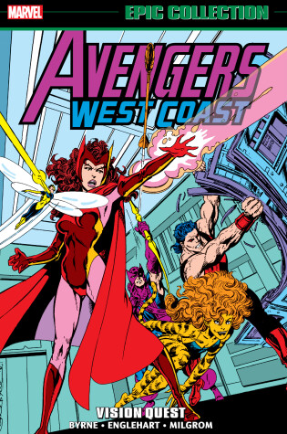 Cover of AVENGERS WEST COAST EPIC COLLECTION: VISION QUEST [NEW PRINTING]