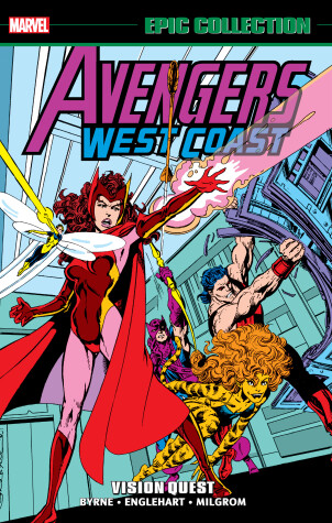 Book cover for AVENGERS WEST COAST EPIC COLLECTION: VISION QUEST [NEW PRINTING]