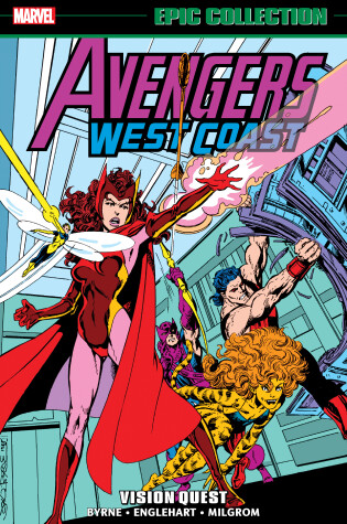 Cover of Avengers West Coast Epic Collection: Vision Quest [New Printing]