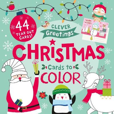 Cover of Christmas Cards to Color