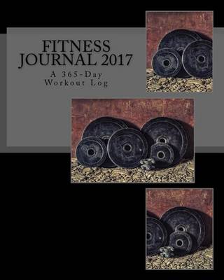 Book cover for Fitness Journal 2017