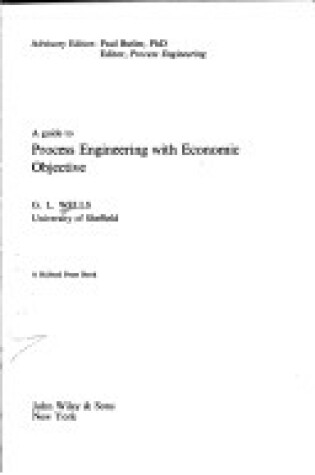 Cover of Wells: Process Engineering with Econom