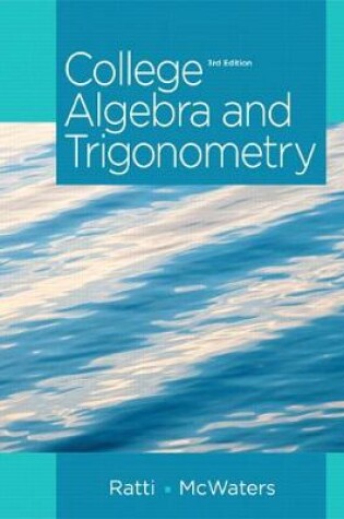 Cover of College Algebra and Trigonometry (Subscription)