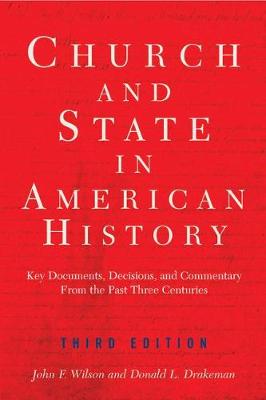 Book cover for Church And State In American History