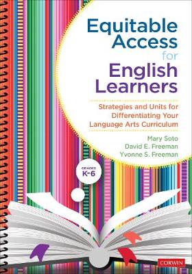 Book cover for Equitable Access for English Learners, Grades K-6