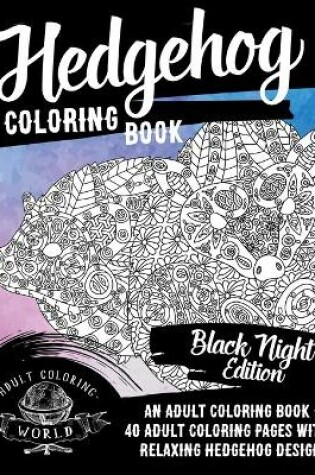 Cover of Hedgehog Coloring Book