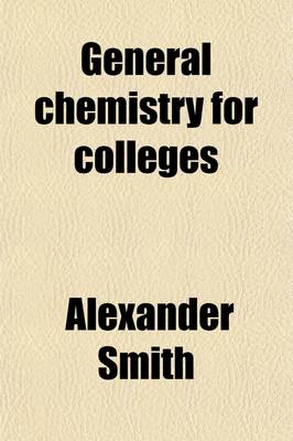 Book cover for General Chemistry for Colleges