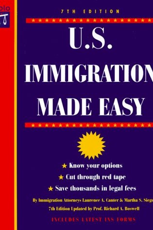 Cover of Us Immigration Made Easy
