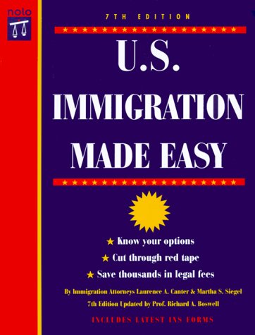 Book cover for Us Immigration Made Easy