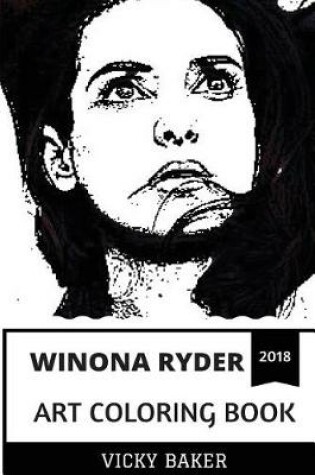 Cover of Winona Ryder Art Coloring Book