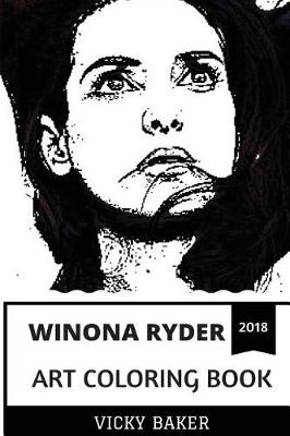 Cover of Winona Ryder Art Coloring Book