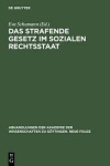 Book cover for Das strafende Gesetz im sozialen Rechtsstaat