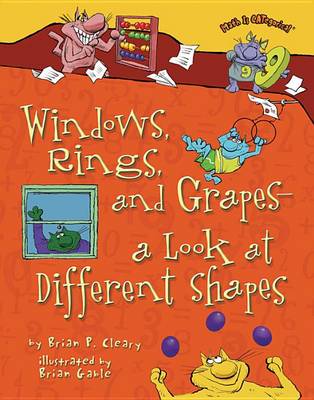 Book cover for Windows, Rings, and Grapes N a Look at Different Shapes