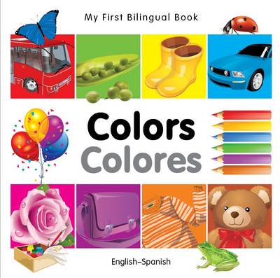 Book cover for Colours (English-Spanish)