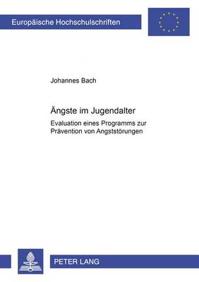 Book cover for Aengste Im Jugendalter