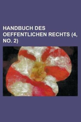 Cover of Handbuch Des Oeffentlichen Rechts