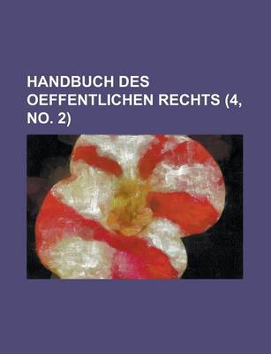 Book cover for Handbuch Des Oeffentlichen Rechts