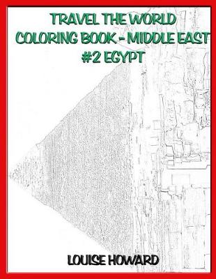 Cover of Travel the World Coloring Book - Middle East #2 Egypt