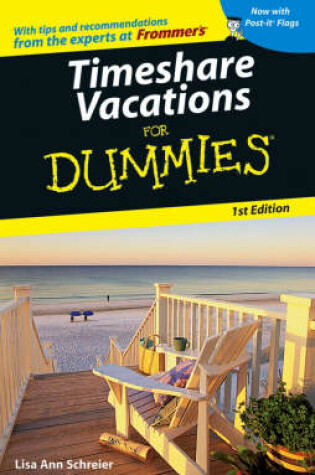 Cover of Timeshare Vacations for Dummies