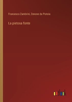 Book cover for La pietosa fonte