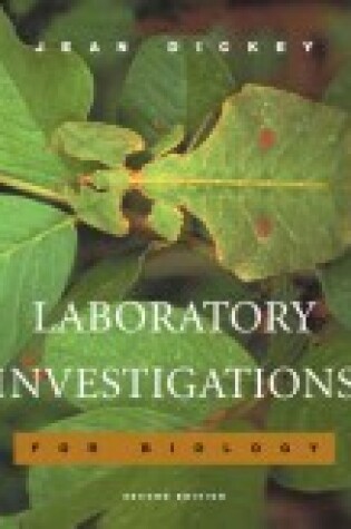Cover of Annotated Instructor's Edition for Laboratory Investigations for Biology