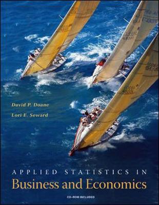 Book cover for Applied Statistics in Business and Economics with St CDRom