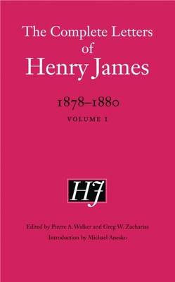 Cover of The Complete Letters of Henry James, 1878-1880