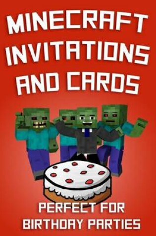 Cover of Minecraft Invitations and Cards