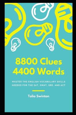 Book cover for 8800 Clues 4400 Words