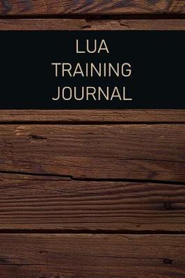 Book cover for Lua Training Journal