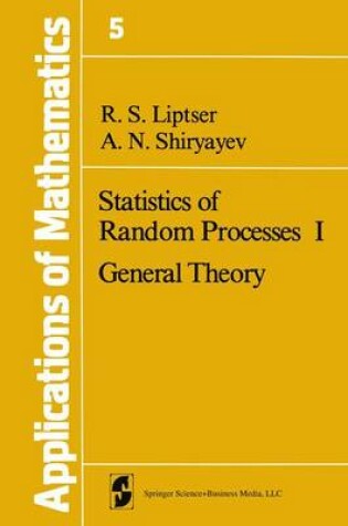 Cover of Statistics of Random Processes I