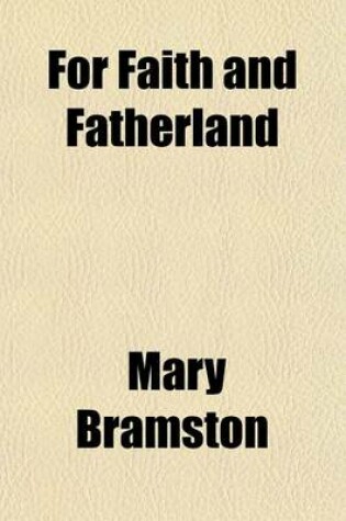 Cover of For Faith and Fatherland