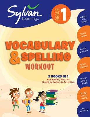 Book cover for 1st Grade Vocabulary & Spelling Workout