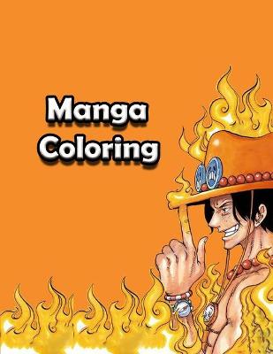 Book cover for Manga Coloring