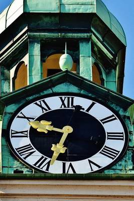 Book cover for Clock Tower of Marienplatz in Munich, Germany