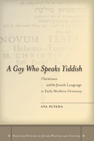 Cover of A Goy Who Speaks Yiddish