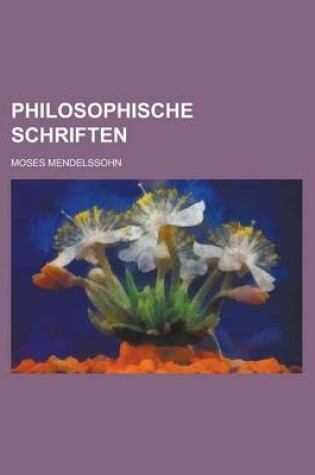 Cover of Philosophische Schriften