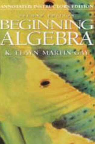 Cover of Sm Beginning Algebra a/I/E