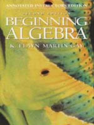 Book cover for Sm Beginning Algebra a/I/E