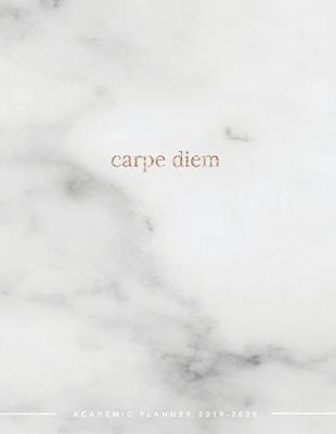 Book cover for Carpe Diem Academic Planner 2019-2020