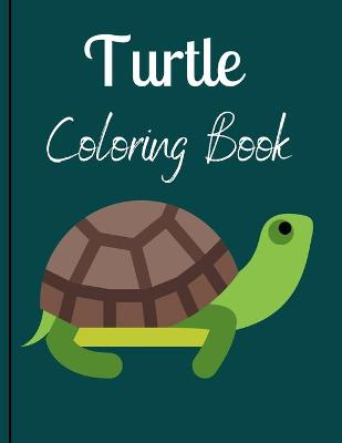 Book cover for Turtle Coloring Book