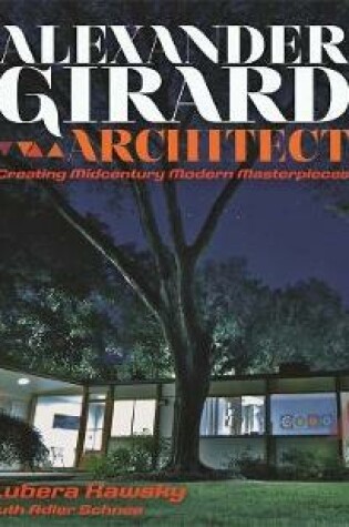 Cover of Alexander Girard, Architect