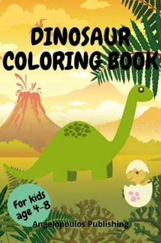 Cover of Dinosaur coloring book