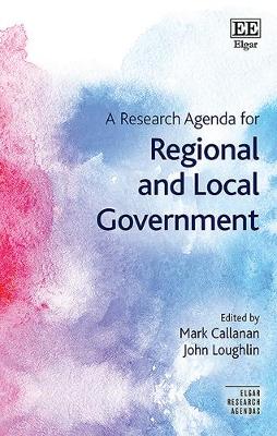 Book cover for A Research Agenda for Regional and Local Government