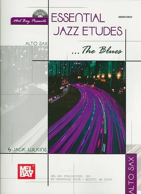 Book cover for Essential Jazz Etudes... the Blues for Alto Sax