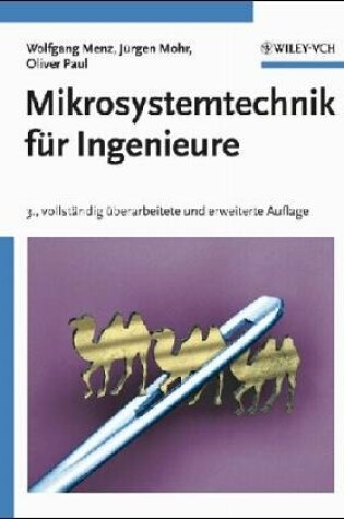 Cover of Mikrosystemtechnik Fuer Ingenieure